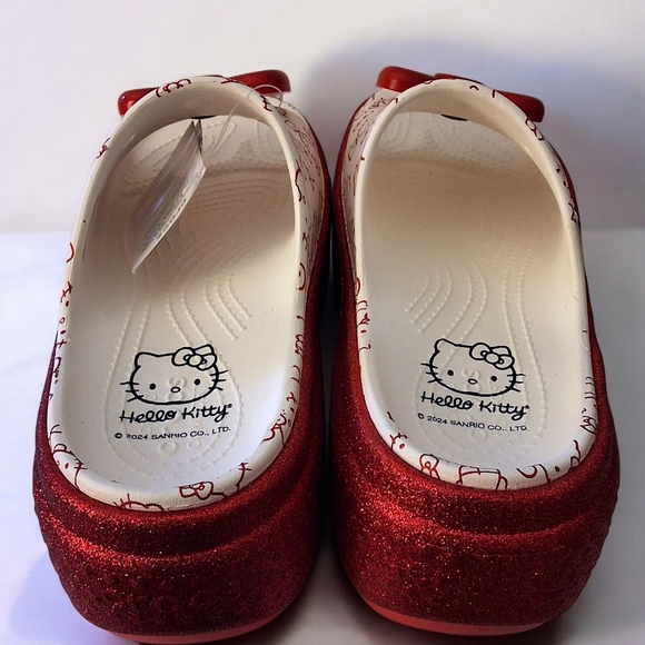 Hello Kitty x Crocs Stomp Slide Sandals – Limited Edition 2024 Size 9W - Picture 9 of 12